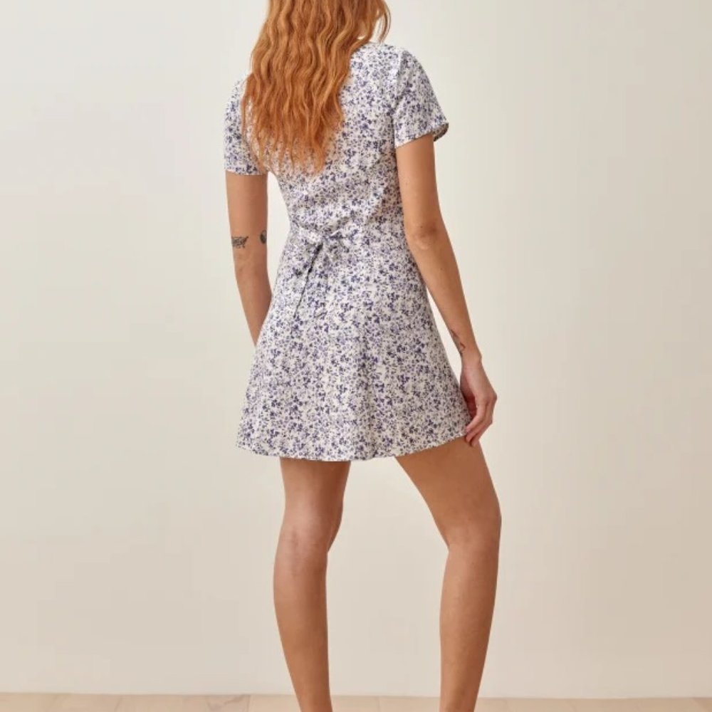 REFORMATION MARGEAUX DRESS - JOHANNA - SIZE 4 - Picture 4 of 11